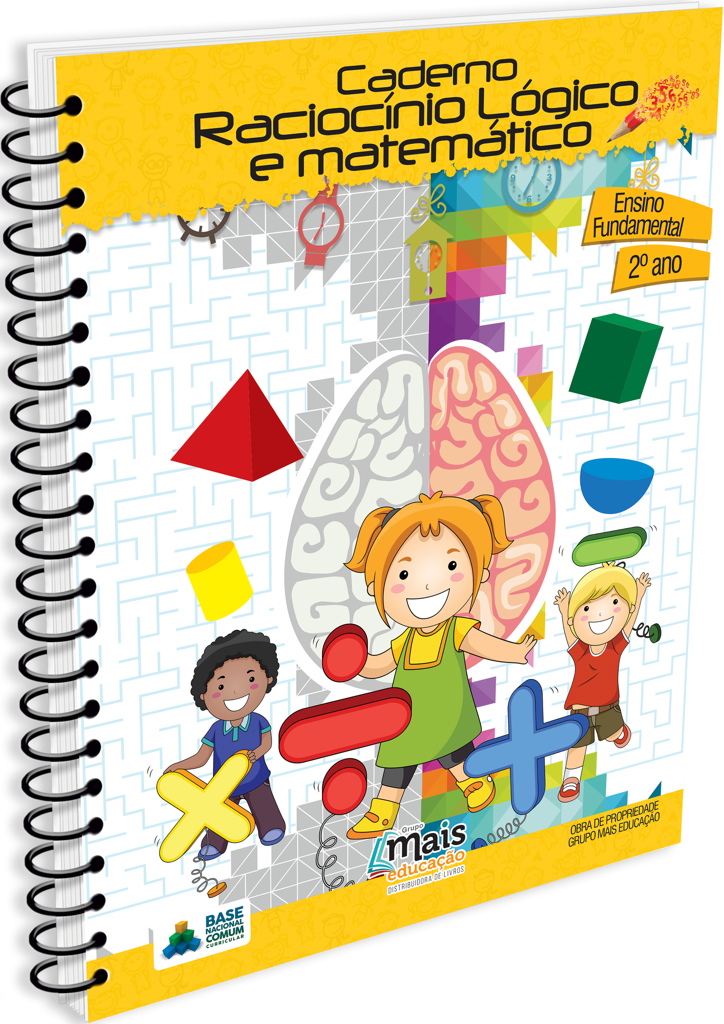 Caderno de Raciocínio Lógico e Matemático - Brincando Eu Aprendo - Séries Iniciais 2º ano