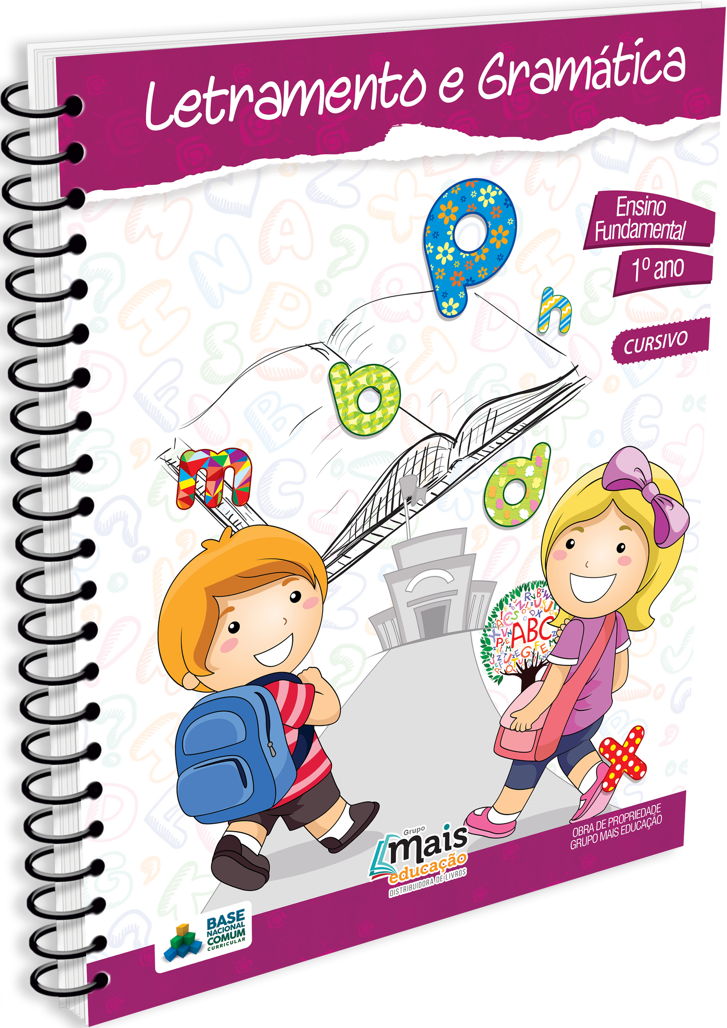 Letramento e Gramática - Cursivo Brincando Eu Aprendo - Séries Iniciais 1º ano